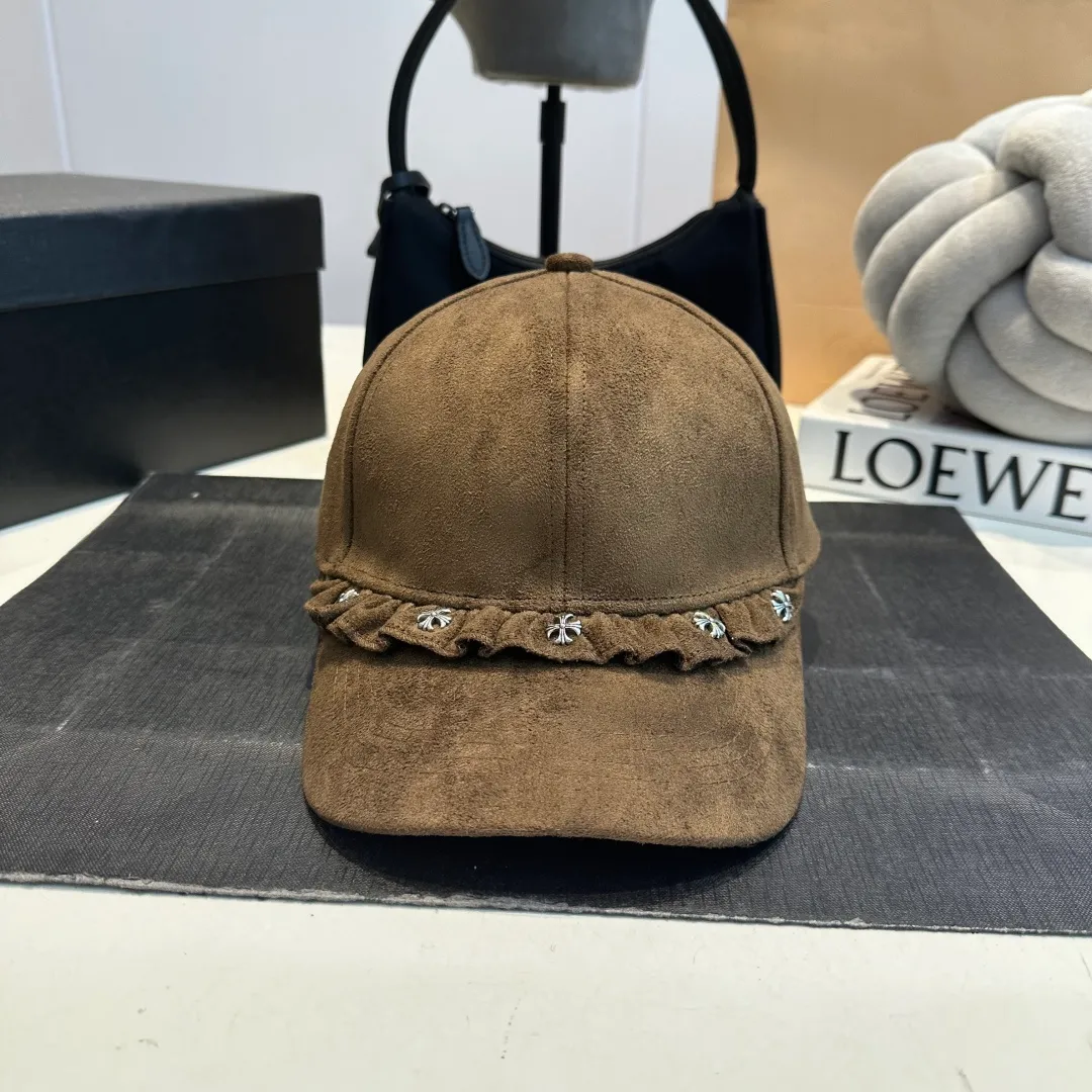 P70 Croxin's new brushed autumn baseball cap, the shape of the hat is super correct, the same style for men and women